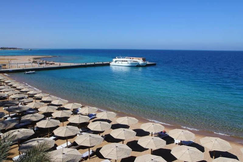 Eurotel Palm Beach Resort Hurghada Esterno foto